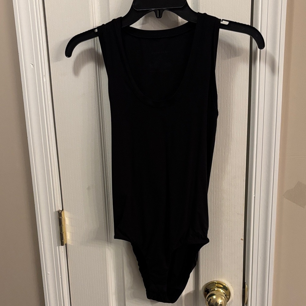 White House Black Market Classic Black Bodysuit size XXS